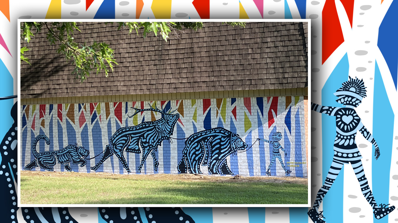 Luminous Inhabitants Mural