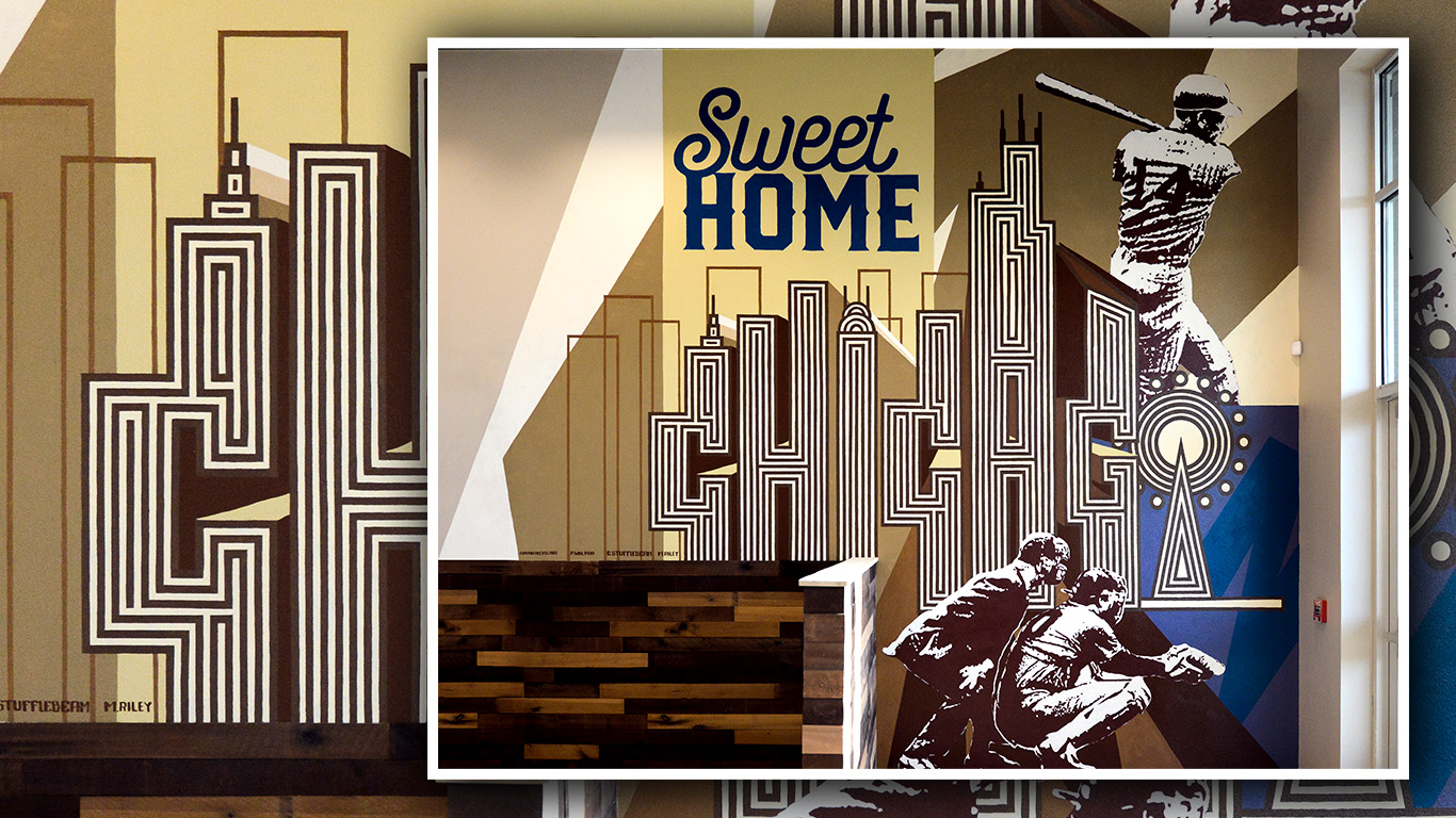 Sweet Home Chicago Mural